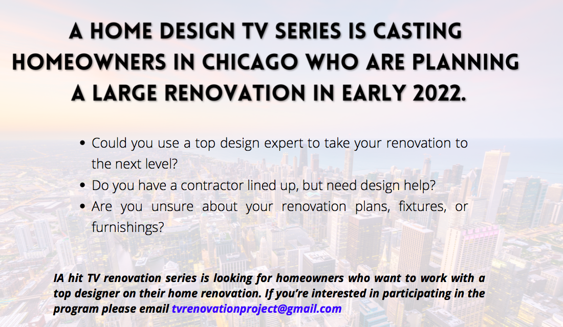 People in need of a top designer for a home renovation